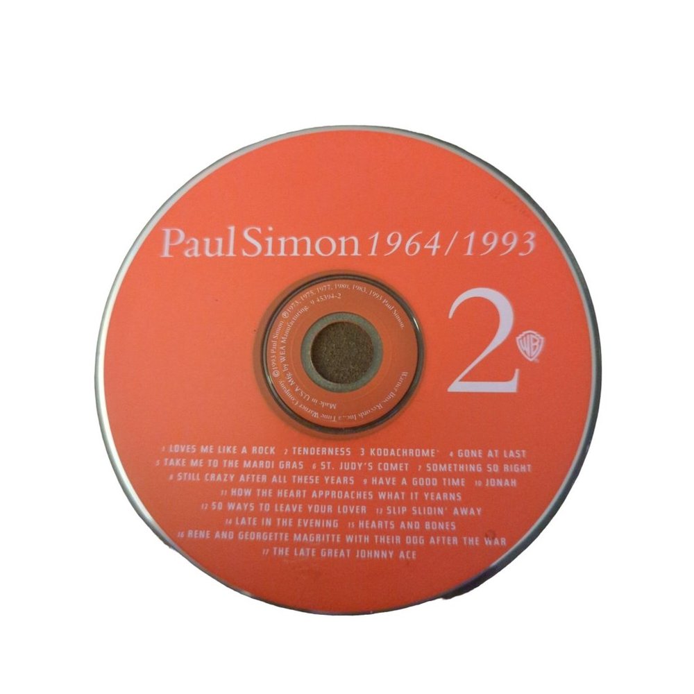 Vintage Paul Simon #2 1964/1993 Loves Me Like a Rock Kodachrome Warner Bros